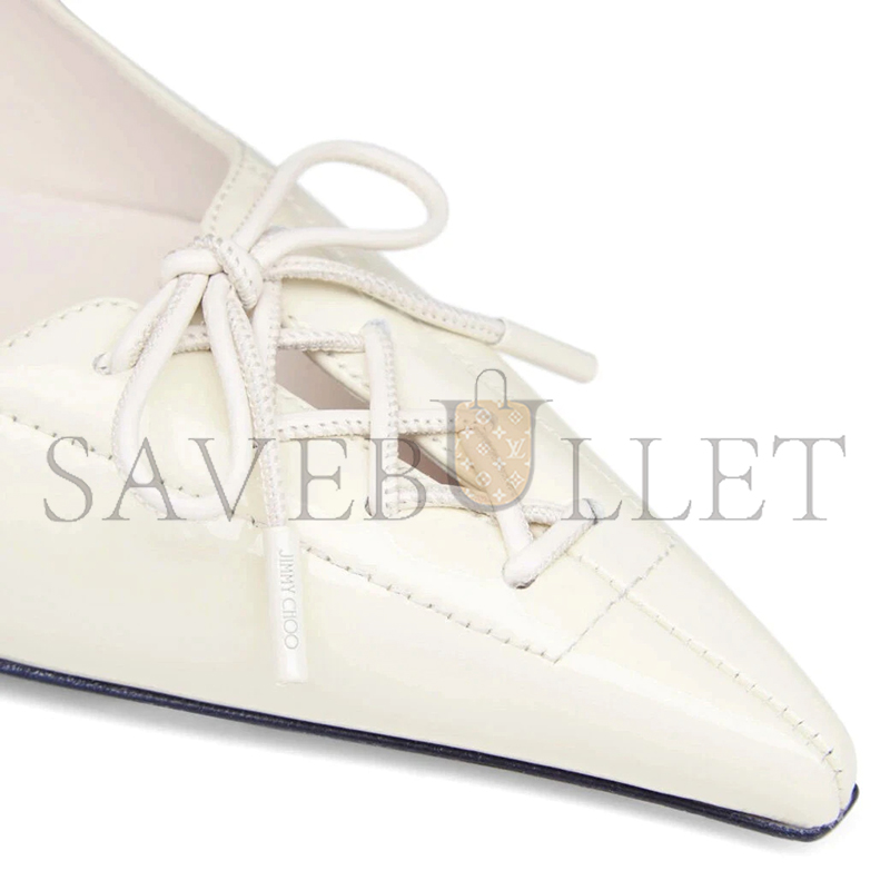 Ji*y Ch* scarlett 50 latte naplak leather pumps scarlett50nak